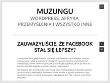 Tablet Screenshot of muzungu.pl
